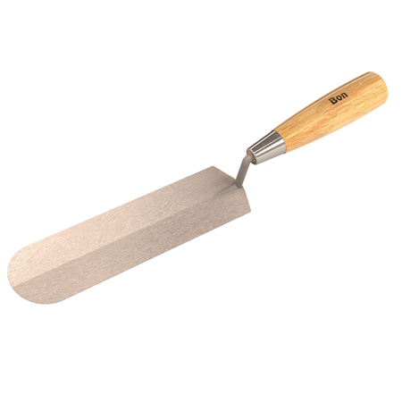 Bon Tool Bon 21-188 Coke Trowel, Round End 8", Wood Handle 21-188